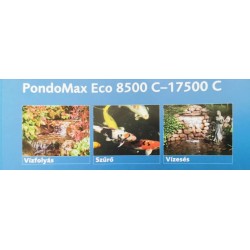 Pontec PondoMax Eco 8000 szűrő és vízfolyásszivattyú