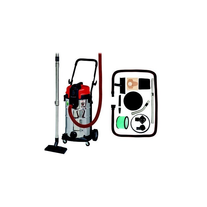 Einhell TE-VC 2340 SAC nedves száraz porszívó 1400 W ipari porszívó 40 L