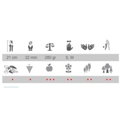 Löwe rávágó metszőolló hajlított nyéllel 2107