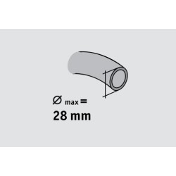 LÖWE 5504 Tömlővágó olló háromszögletű pengével