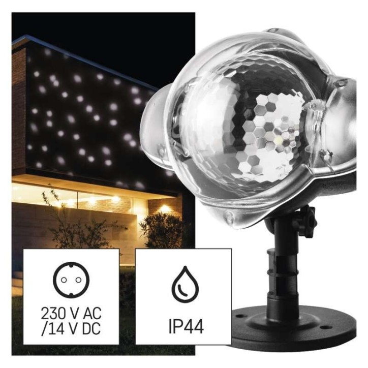 LED dekor projektor, karácsonyi projektor kültéri beltéri fehér LED dekor projektor, karácsonyi projektor kültéri beltéri fehér