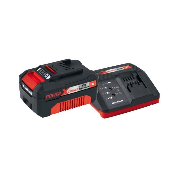 Einhell Power X-Change akkutöltő ajándék Li-ion akkuval, 18V, 4.0Ah