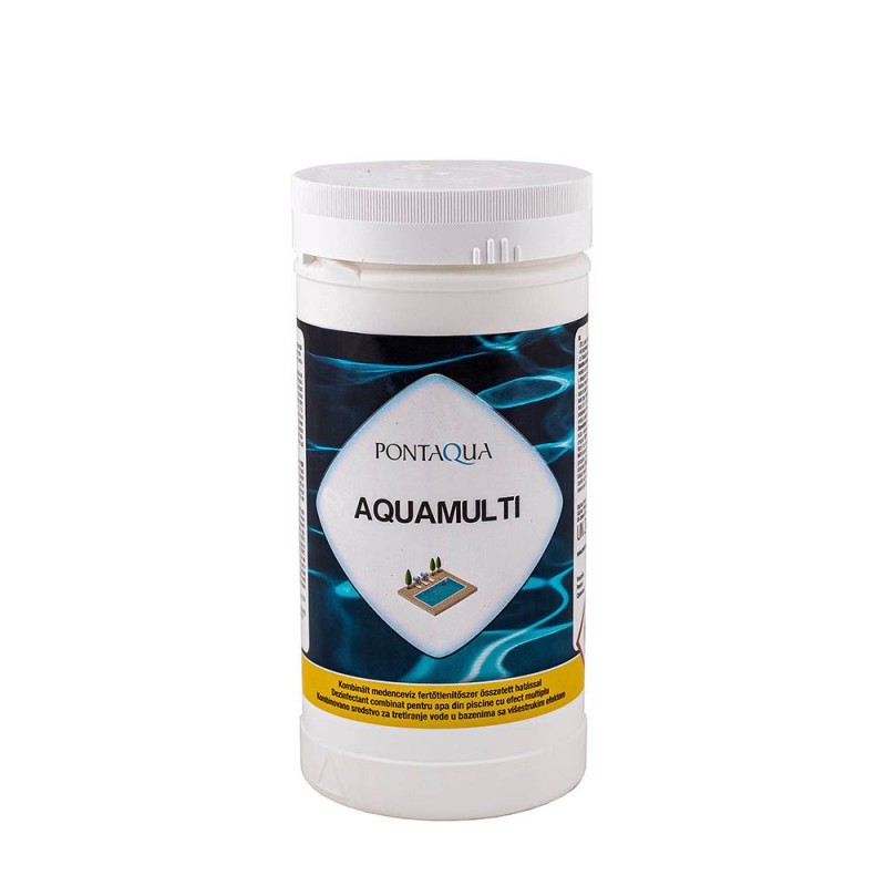 Aquamulti hármas hatású kombinált vízkezelő tabletta Pontaqua 1 kg