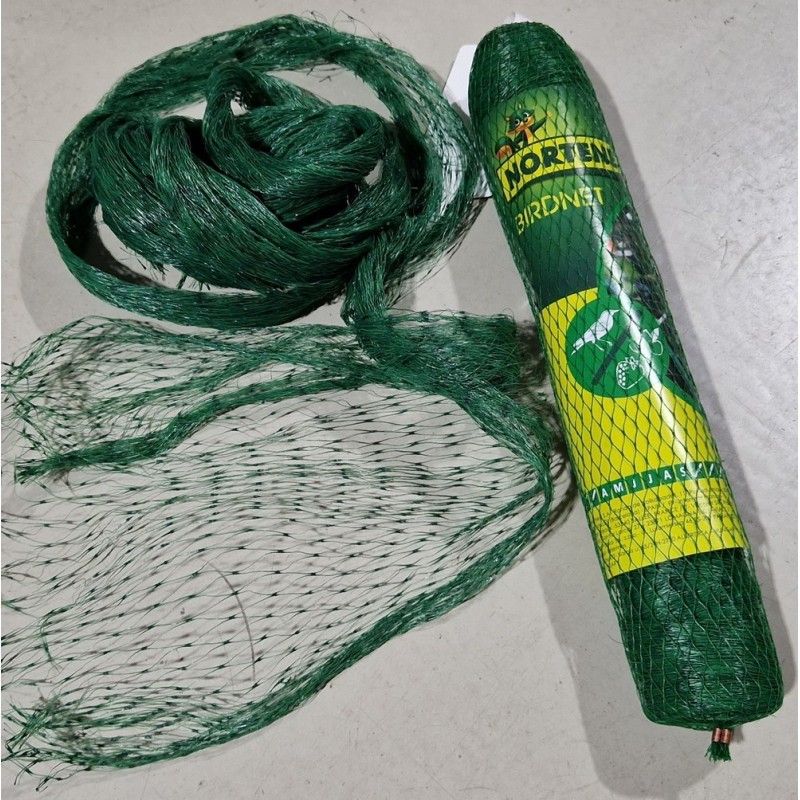 Madárháló, zöld letakaró háló M200 2x20m