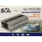 Feszültségátalakító, inverter SAL SAI 1000USB 500/1000W