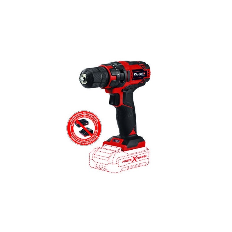 Einhell TE-CD 18/35 Li-Solo akkus fúró csavarozó 18V 35Nm Power X-Change