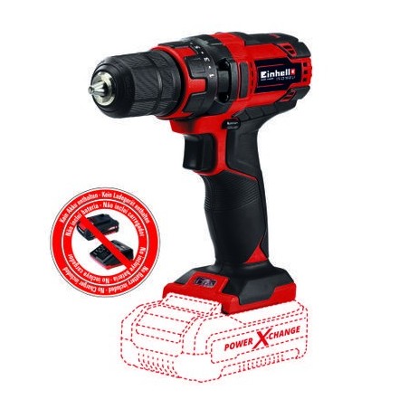 Einhell TE-CD 18/35 Li-Solo akkus fúró csavarozó 18V 35Nm Power X-Change