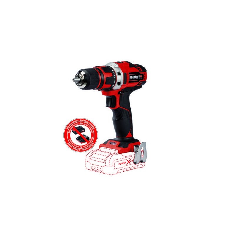 Einhell TE-CD 18/40 Li-Solo akkus fúró csavarozó 18V 40Nm Power X-Change