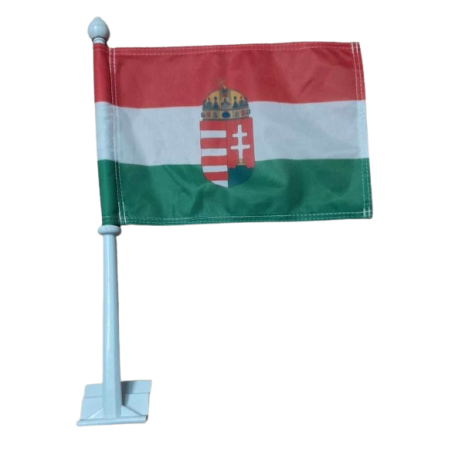 Magyar szurkolói zászló autóra
