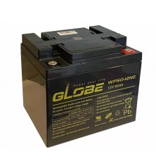 GLOBE Speciális villanypásztor akkumlátor, zselés 12V 50 AH