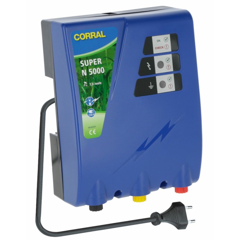Corral Super N 5000 villanypásztor készülék 230 V 7 J 381160