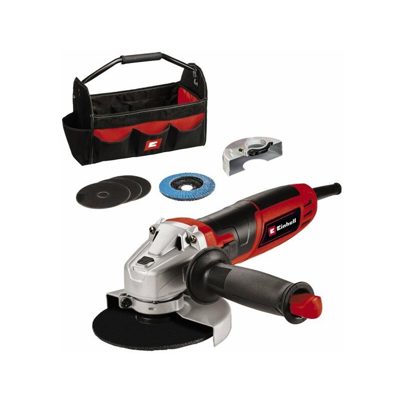 Einhell TC-AG 125/850 Kit sarokcsiszoló 850 W 125 mm flex készlet