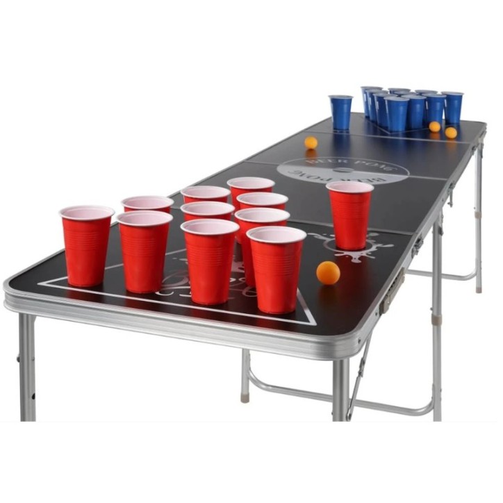 Beer pong, sörpong asztal összecsukható asztal állítható magasságú