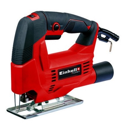 Einhell TC-JS 60/1 beszúrófűrész 400 W dekopírfűrész fa és műanyag vágásához