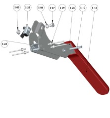 Beli kötözőgép gumiütköző kis bakhoz S 02