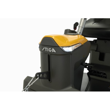 STIGA frontkaszás fűnyíró traktor PARK 500 W (Vágóasztal nélkül)