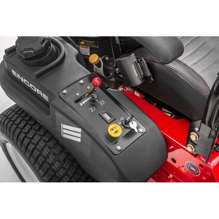 ENCORE helyben forduló botkormányos fűnyíró traktor EDGE 48 LONCIN