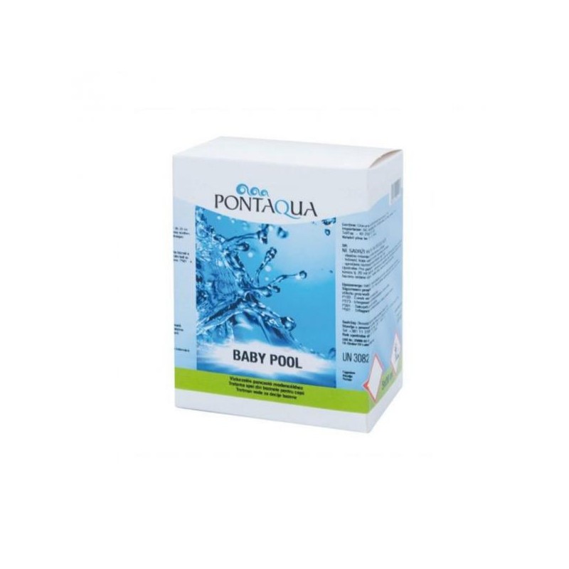 Baby Pool gyerek medencevíz fertőtlenítő medence vegyszer 5x20 ml
