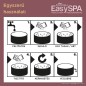 EasySPA jakuzzi vízkezelő csomag medence vegyszer 1kg
