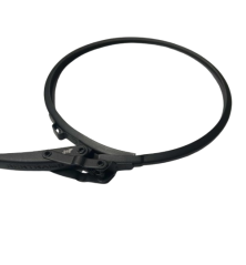 Füstcső könyök befogó bilincs több méretben