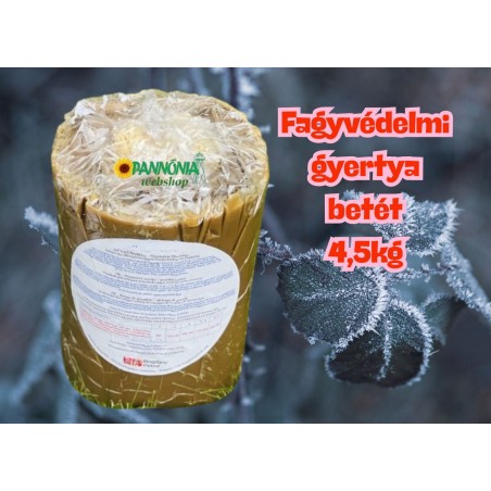 Fagyvédelmi gyertya betét 4,5kg 10óra égésidő