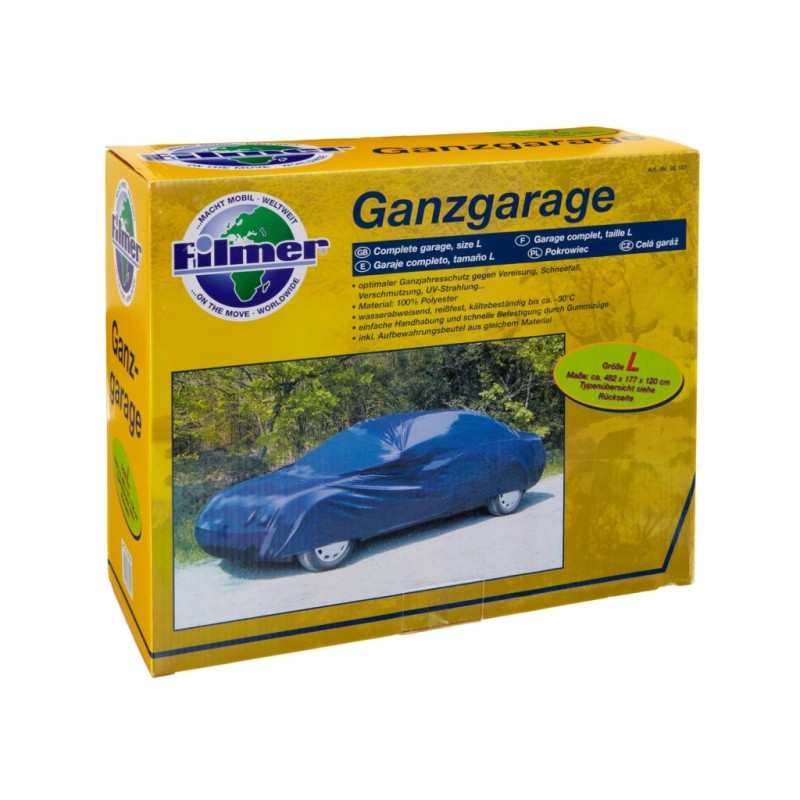 Filmer autóponyva, 482x177x120 téphetetlen nylon, mosható L