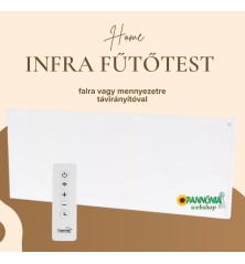 HOME FKIR701 infra elektromos hibrid fűtőtest 700W heti program falra WIFI