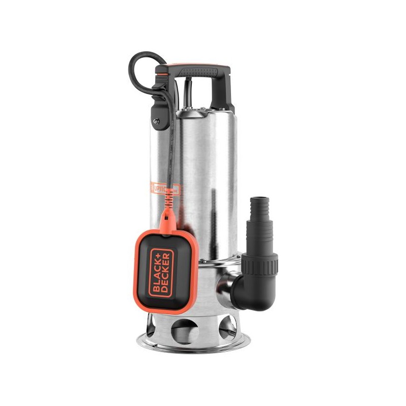 Black+Decker BXUP1100XDE merülő szivattyú – 1100W inox ház 16 500 l/h