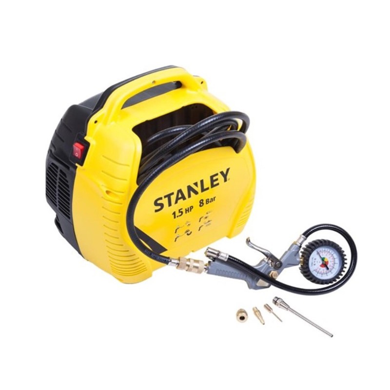 Stanley 8bar légkompresszor – 1.1kW / 180l/min