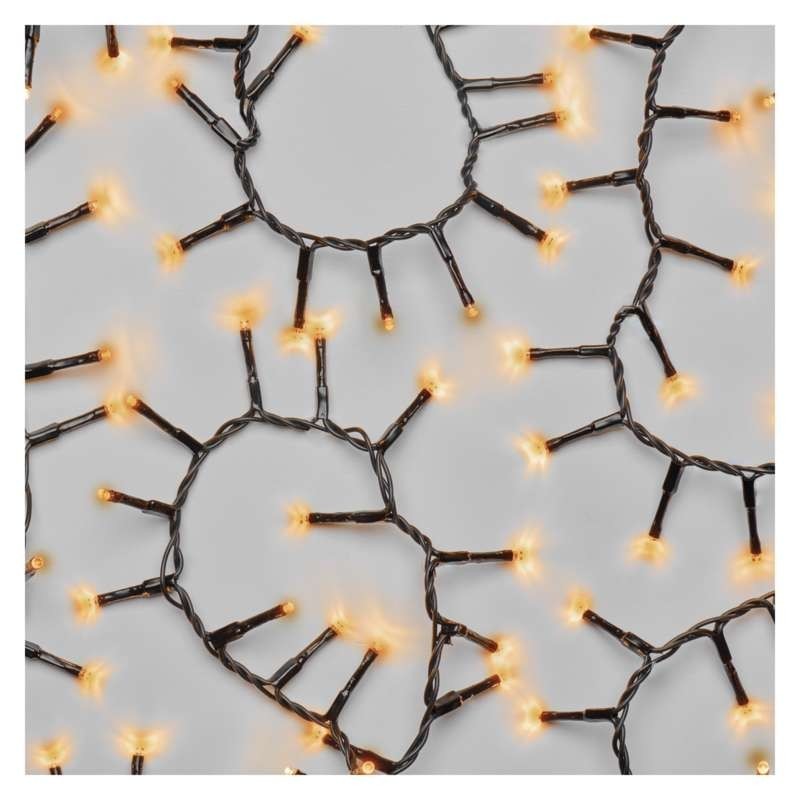 Fényfűzér LED 600 D4BW03 kültéri beltéri időzítő 12m