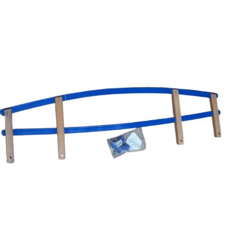 Fa szánkó háttámla