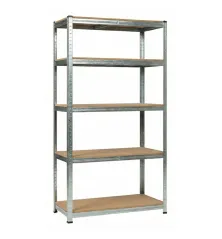 Salgó polc RPX-RAF - 5 polc 180×90×40cm 175kg teherbírás horganyzott