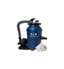 TIP Chlor Comfort 15000 homokszűrős medence tisztító klóradagolóval