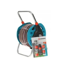 Gardena tömlőkocsi szett 20 m locsolótömlővel és csatlakozókkal