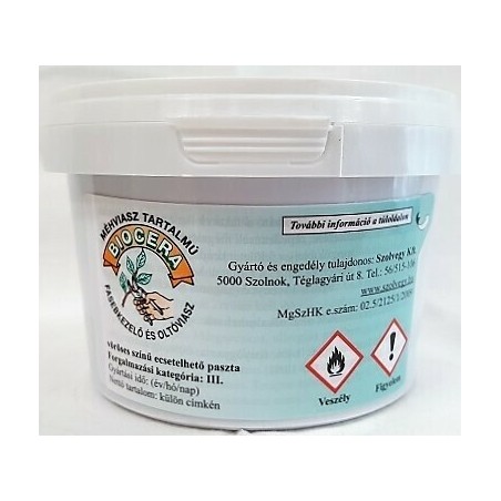 Biocera fasebkezelő és oltóviasz 0,5 liter