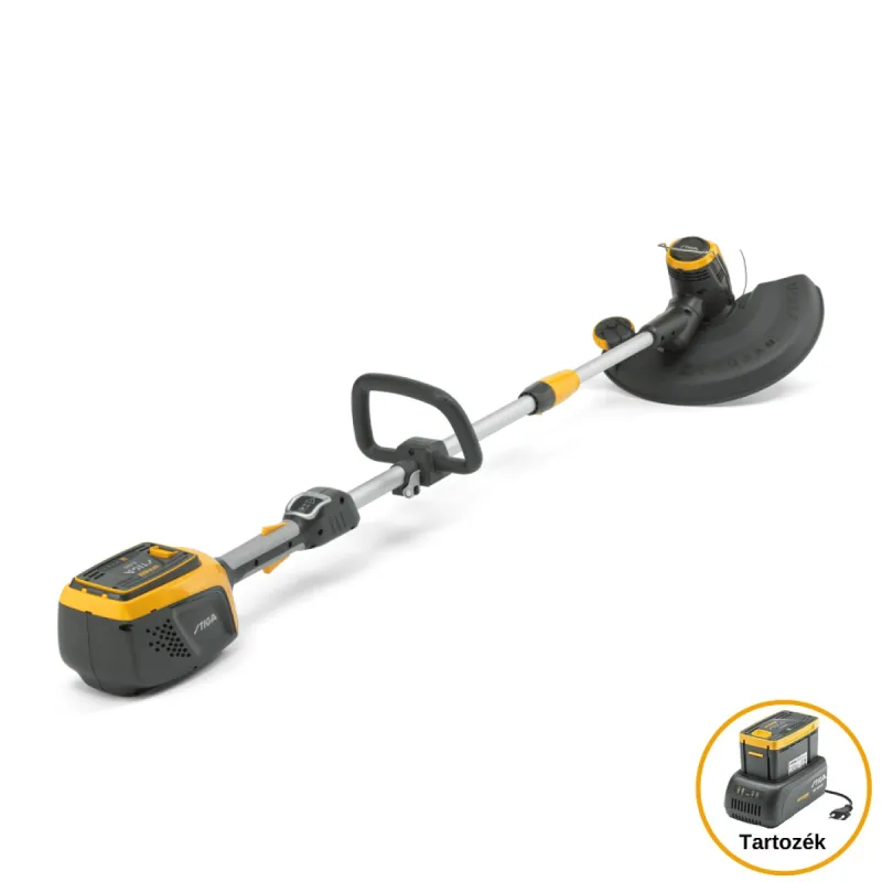 STIGA GT 500e Kit akkus szegélynyíró damilos fűszegélynyíró 278102108/ST3 (akku + töltő)