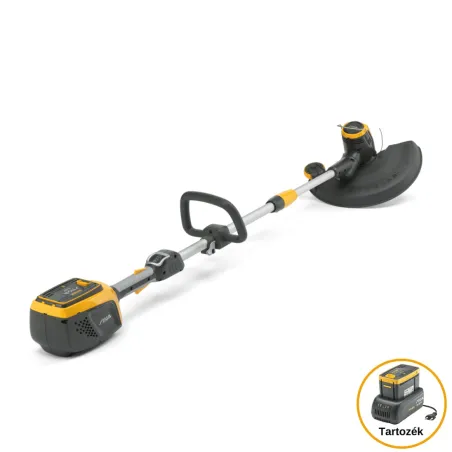 STIGA GT 500e Kit akkus szegélynyíró damilos fűszegélynyíró 278102108/ST3 (akku + töltő)