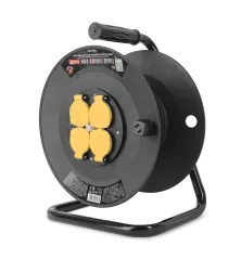 Entac Kábeldob 4 Foglalat IP44 Kábel nélkül max.50m