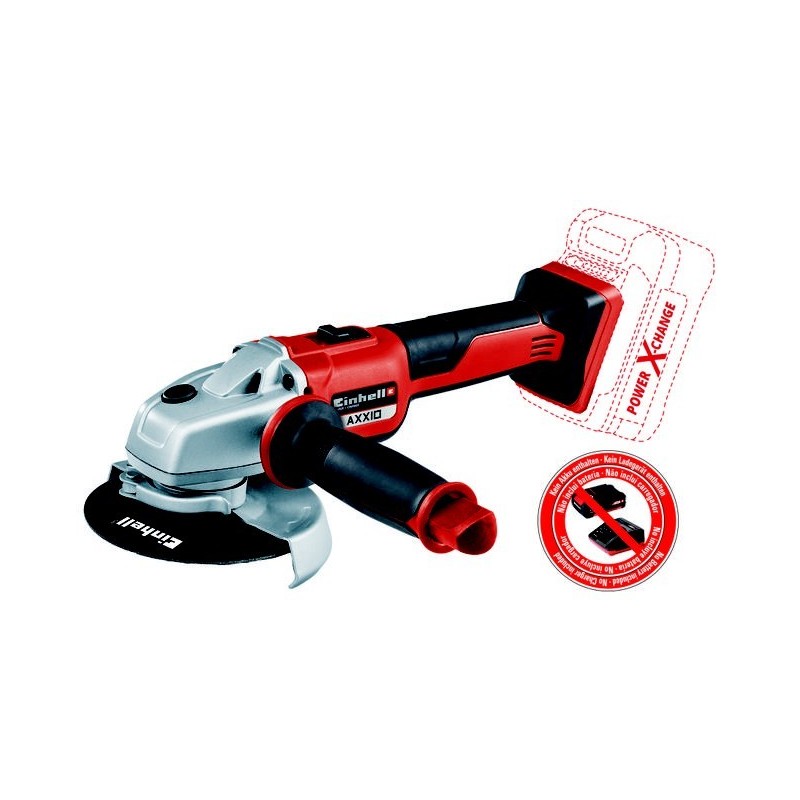 Einhell AXXIO 18/125 Solo akkus sarokcsiszoló 18V Power X-Change flex