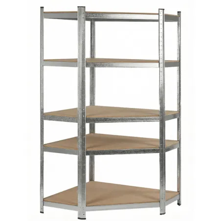 Salgó polc RPX-RAF - 5 polc 180×90×90×40cm 175kg teherbírás horganyzott