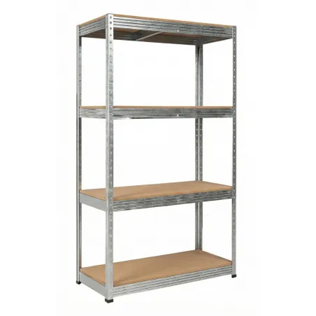 Salgó polc RPX-RAF 4 polc 150×75×30cm 100kg horganyzott