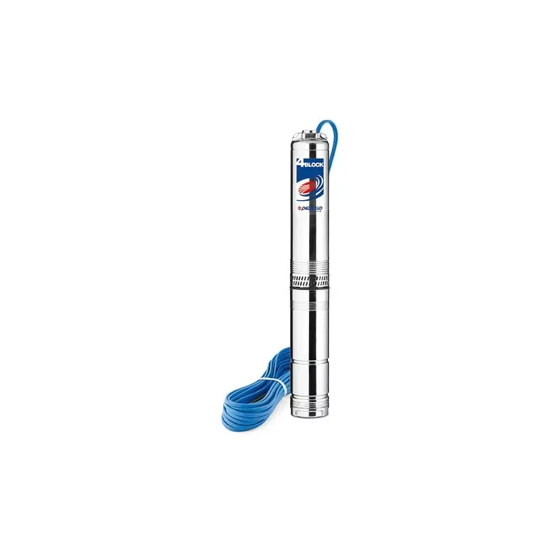 Pedrollo 4BLOCKm 4/9 Csőkút Szivattyú 230V 750W 20m Kábellel