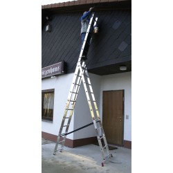 Alumínium létra 3 x 7 fokos Krause