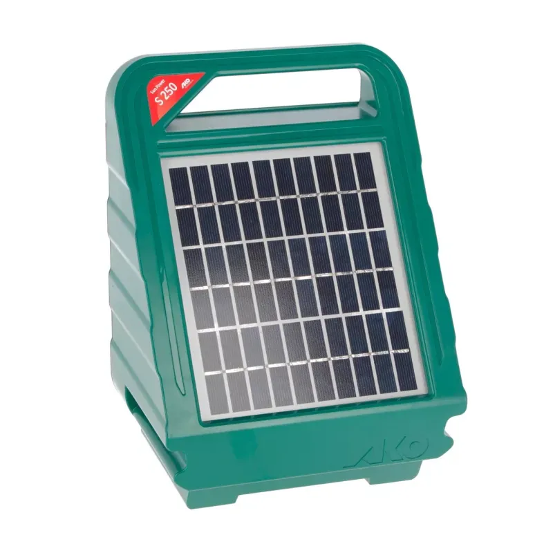AKO Sun Power S250 napelemes villanypásztor készülék 12V 0,4J