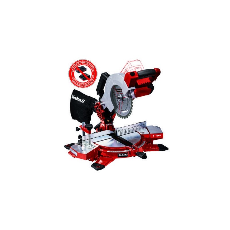 Einhell TE-MS 18/210 Li-Solo akkus gérvágó fűrész 18V 210 mm Power X-Change