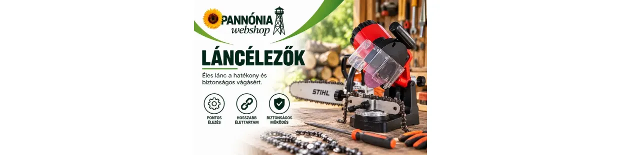 Láncélezők | Elektromos láncfűrész élező gépek