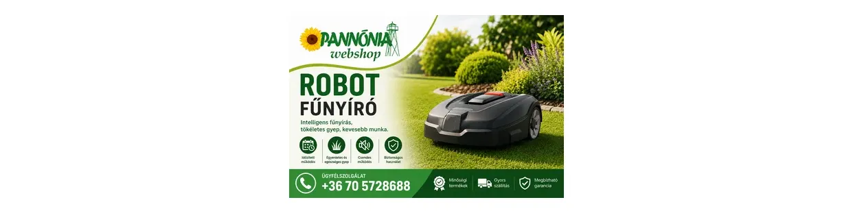 Robot fűnyírók | Intelligens és automata fűnyírás