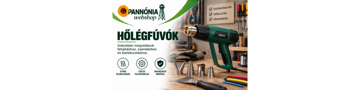 Hőlégfúvók | Elektromos hőlégfúvók barkácsoláshoz
